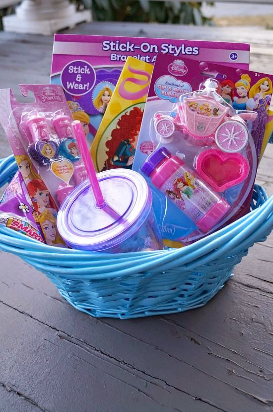 Princess Gift Basket Ideas
 DIY Disney Princess Easter Basket kids