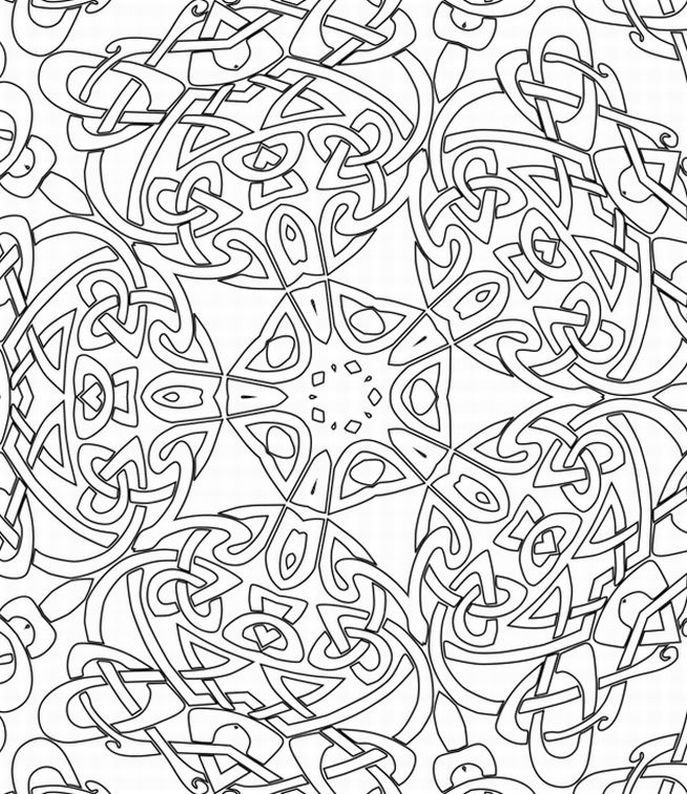 Printable Adult Coloring Pages
 October 2010
