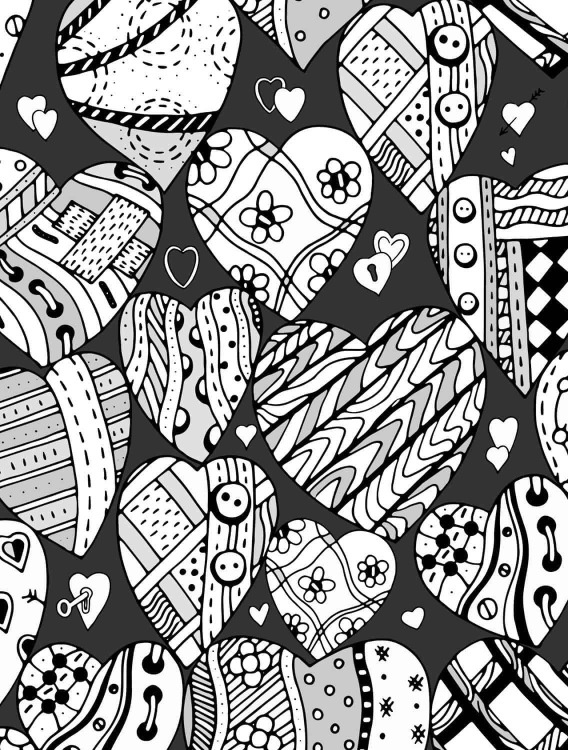 Printable Adult Coloring Pages
 20 Free Printable Valentines Adult Coloring Pages Nerdy