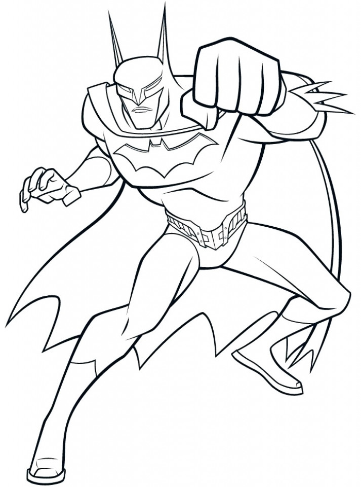 Printable Batman Coloring Pages
 Get This line Batman Coloring Pages