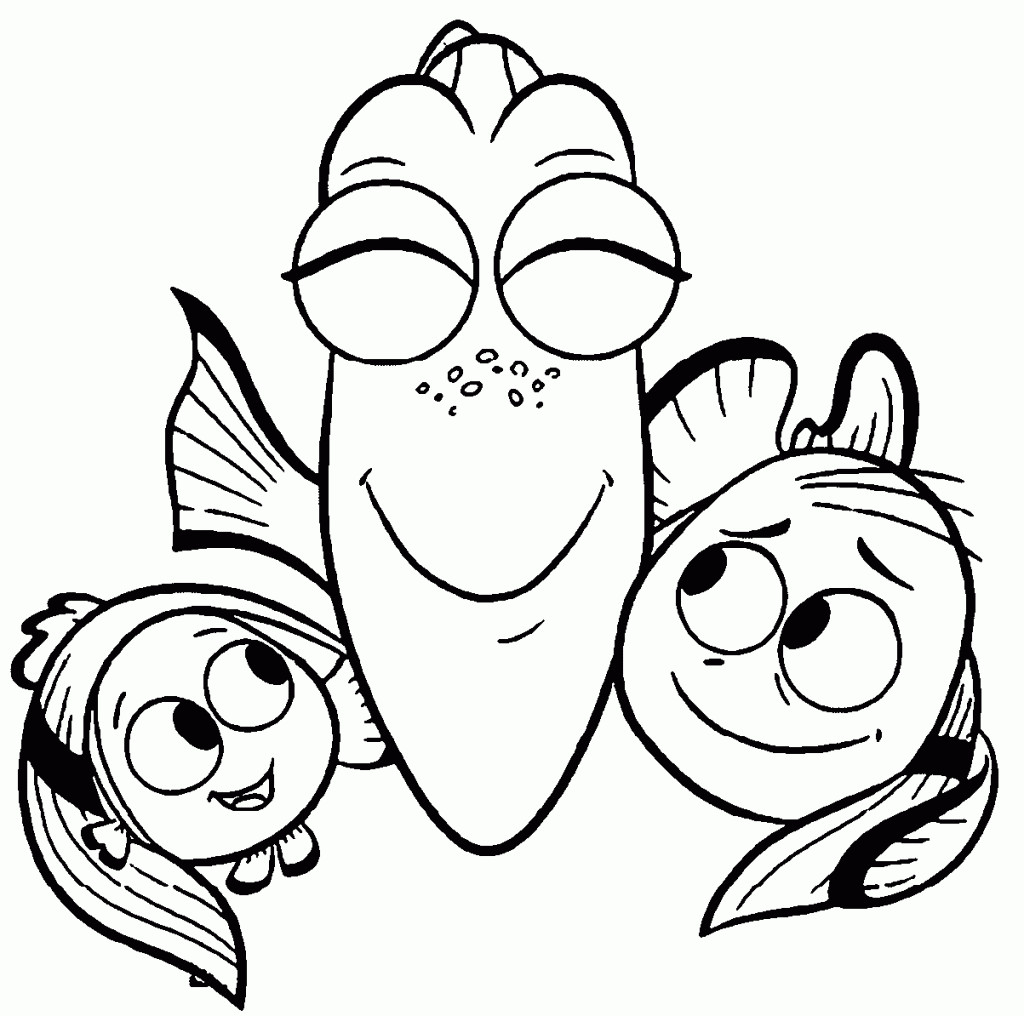 Printable Coloring Books For Kids
 Dory Coloring Pages Best Coloring Pages For Kids