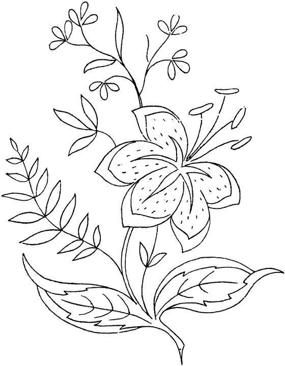 Printable Coloring Pages For Adults Flowers
 Flower Coloring Page