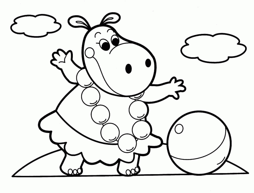 Printable Coloring Pages For Kids Animals
 Easy Animal Coloring Pages For Kids Coloring Home