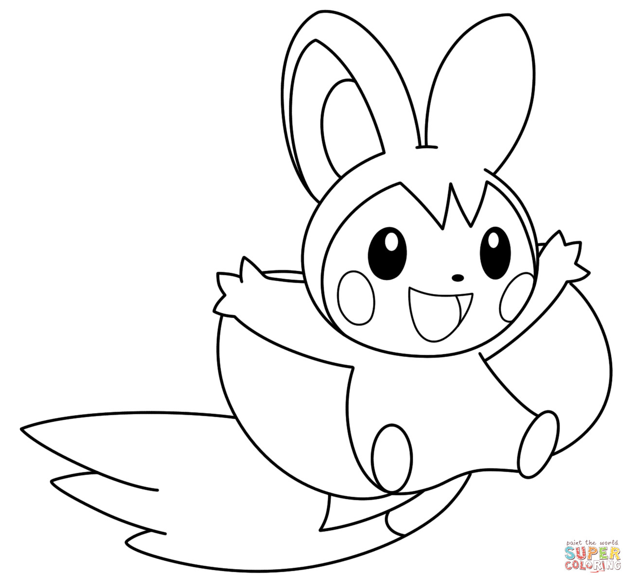Printable Coloring Pages Pokemon
 Hoopa Pokemon Coloring Pages