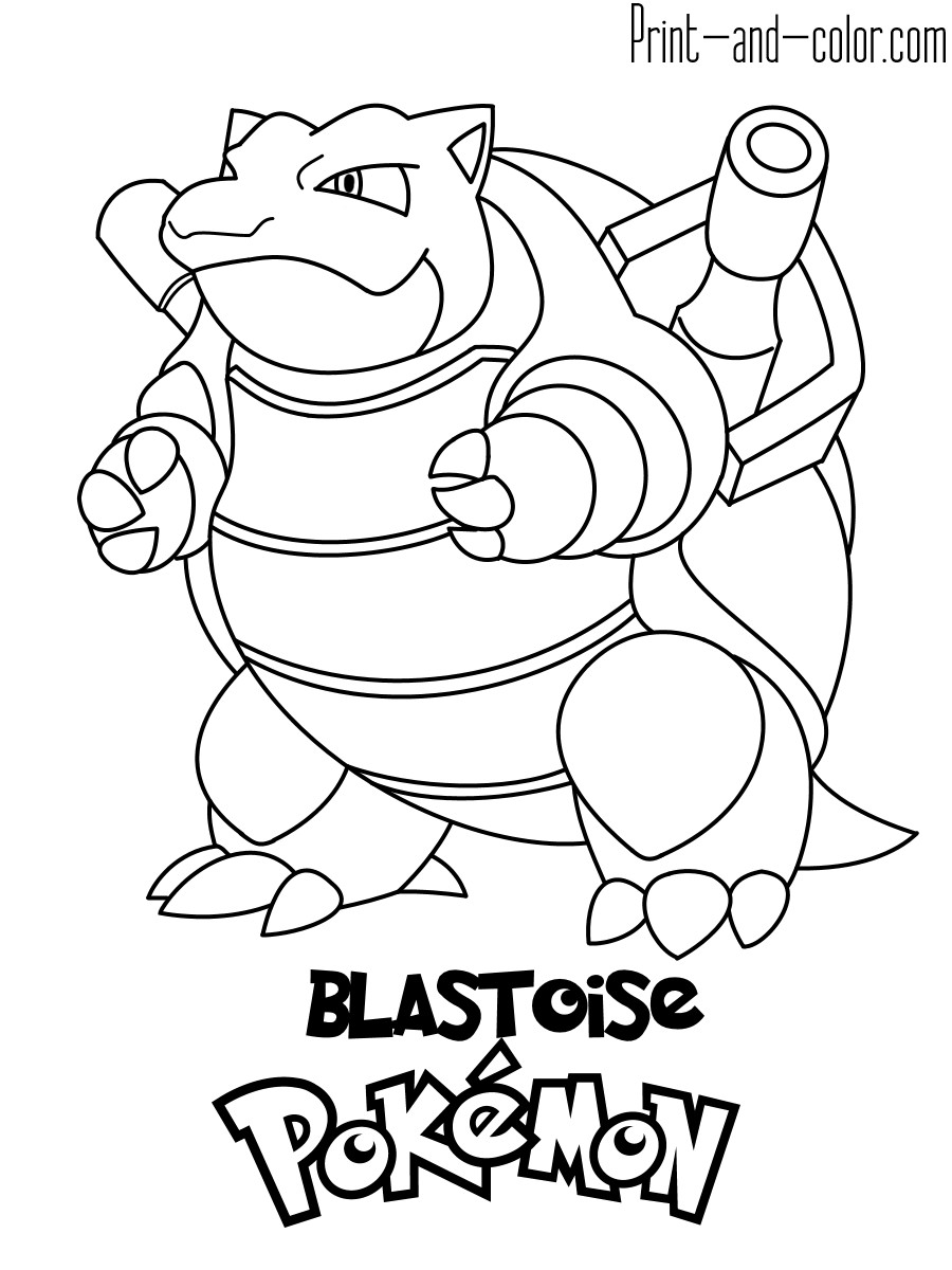 Printable Coloring Pages Pokemon
 Pokemon coloring pages