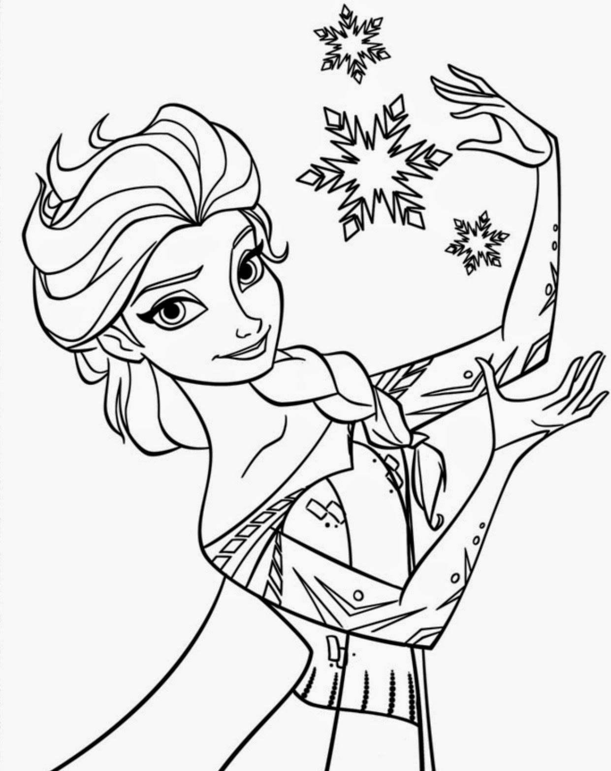 Printable Disney Coloring Pages
 15 Beautiful Disney Frozen Coloring Pages Free Instant