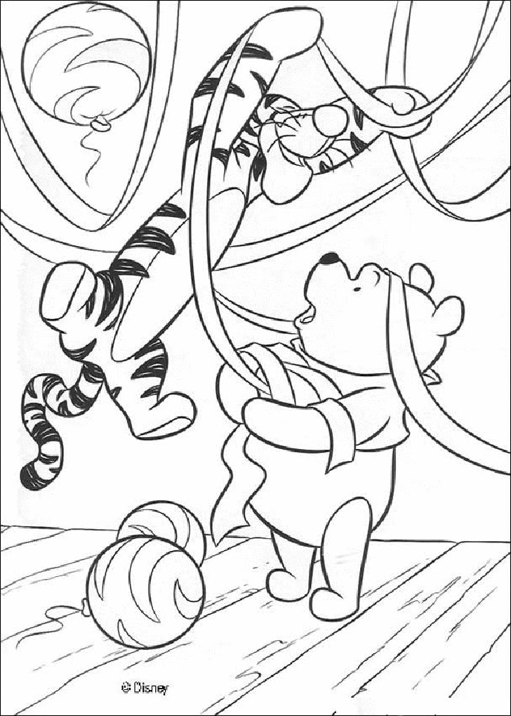 Printable Disney Coloring Pages
 14 Disney Christmas Coloring Pages Picture