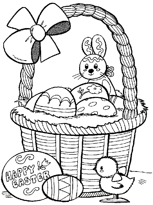 Printable Easter Egg Coloring Pages
 Free Coloring Pages Easter Eggs Coloring Page