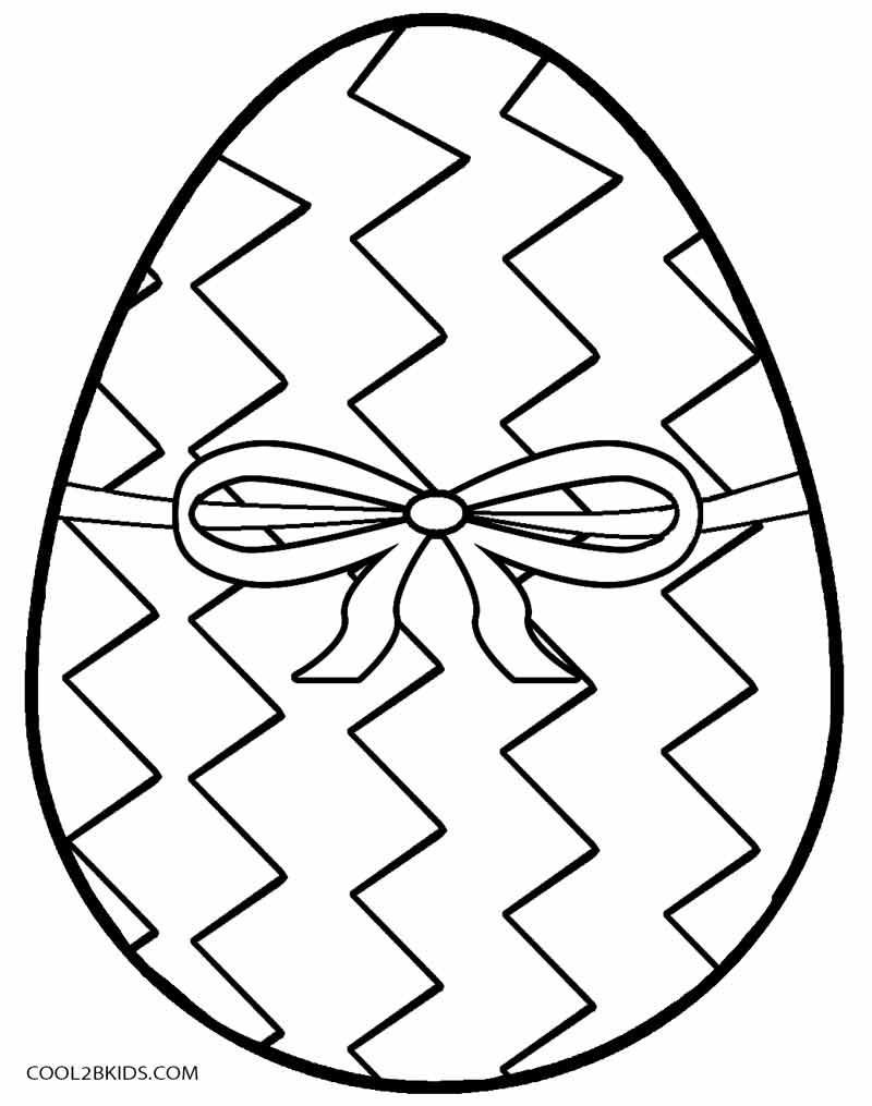 Printable Easter Egg Coloring Pages
 Printable Easter Egg Coloring Pages For Kids
