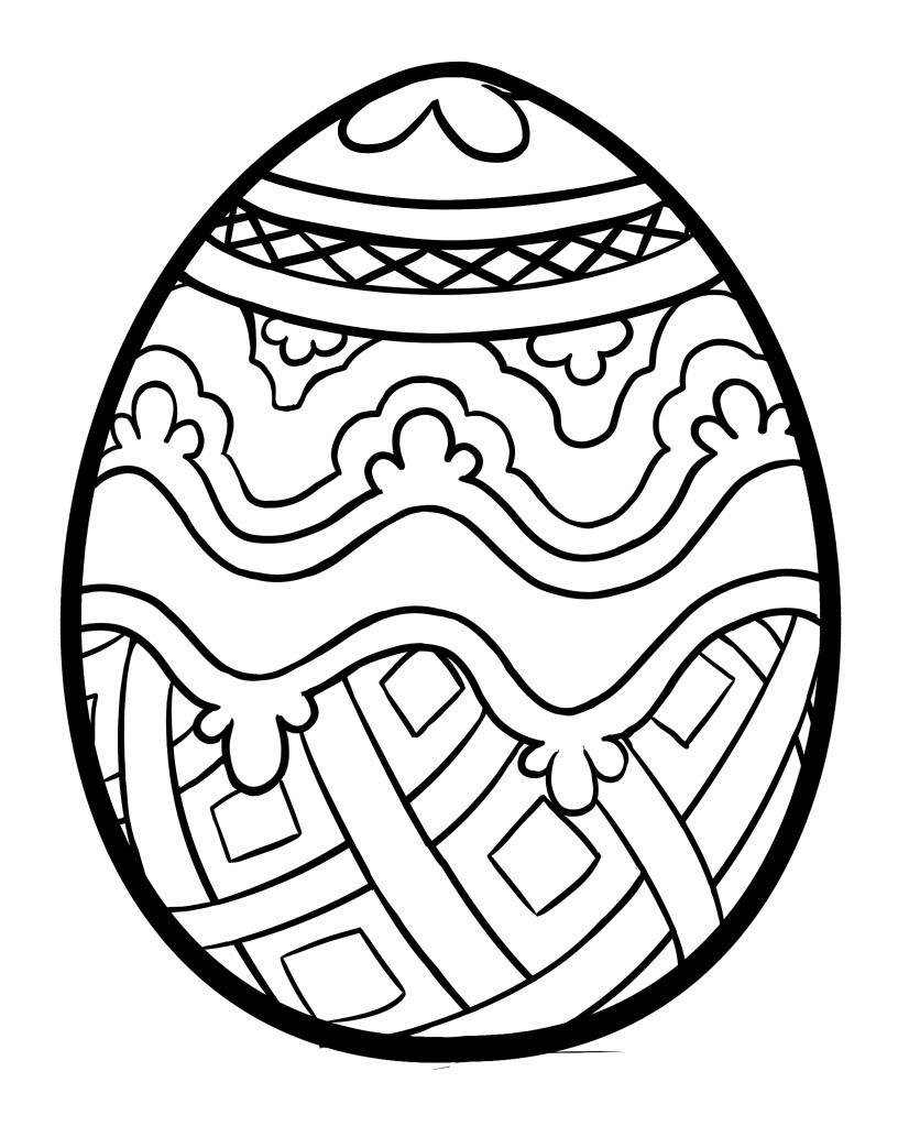 Printable Easter Egg Coloring Pages
 Easter Coloring Pages Best Coloring Pages For Kids