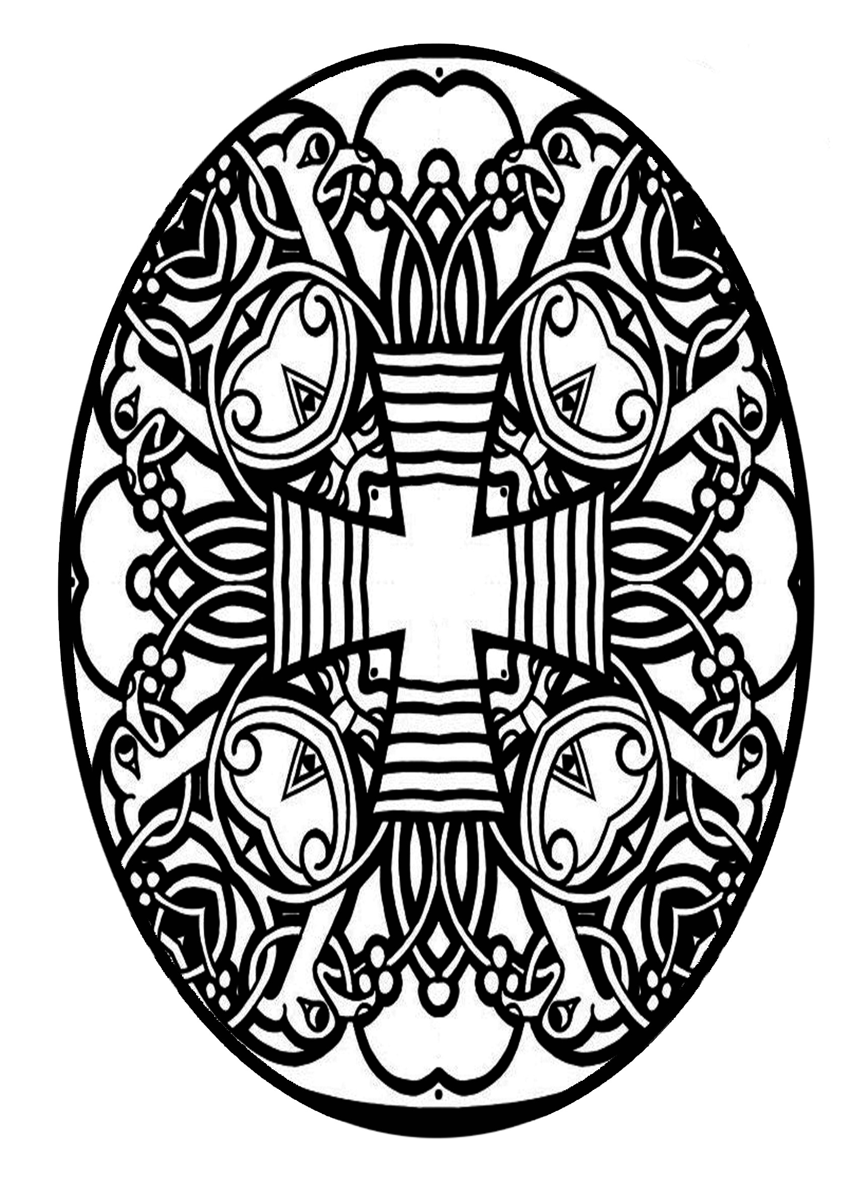 Printable Easter Egg Coloring Pages
 Easter Egg Coloring Pages