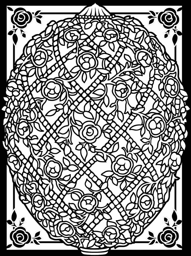 Printable Easter Egg Coloring Pages
 inkspired musings Easy Easter pretties and activities