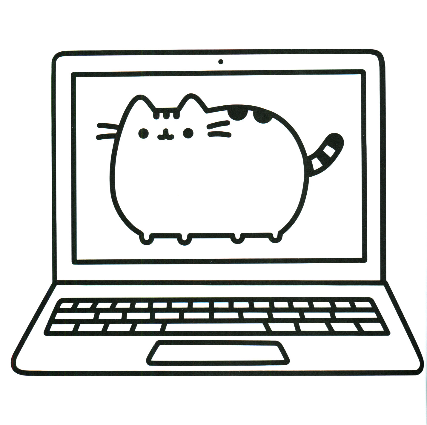 Printable Pusheen Coloring Pages
 Pusheen Coloring Pages Best Coloring Pages For Kids