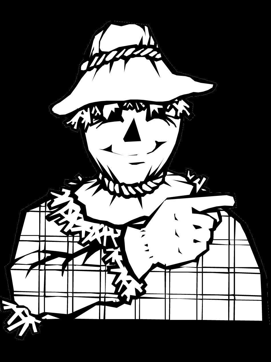 Printable Scarecrow Coloring Pages
 Scarecrow Coloring Page