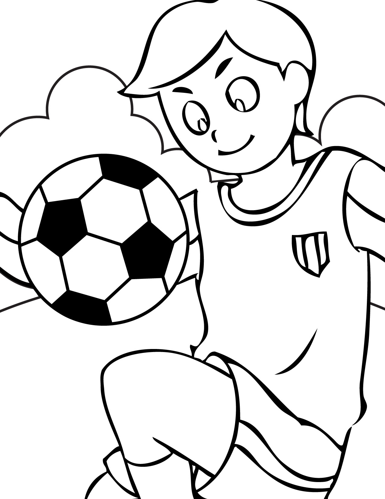 Printable Sports Coloring Pages
 Free Printable Sports Coloring Pages For Kids