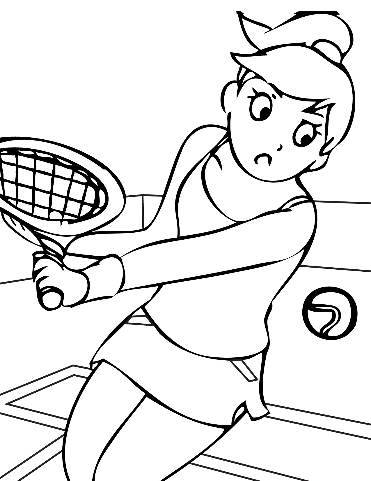 Printable Sports Coloring Pages
 Free Printable Sports Coloring Pages For Kids