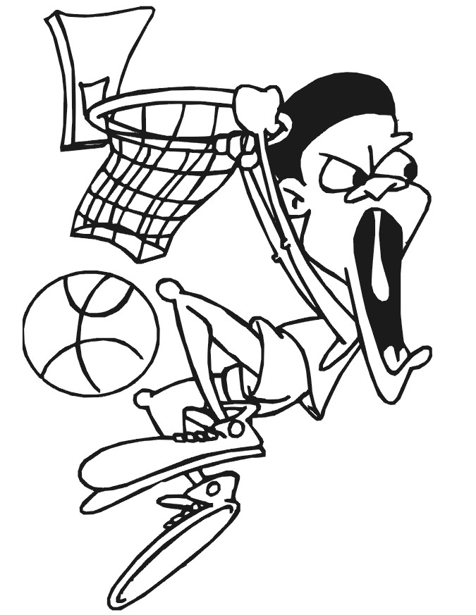 Printable Sports Coloring Pages
 Sports Coloring Pages