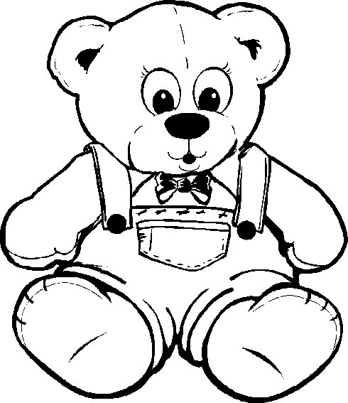 Printable Teddy Bear Coloring Pages
 Free Printable Teddy Bear Coloring Pages – Technosamrat