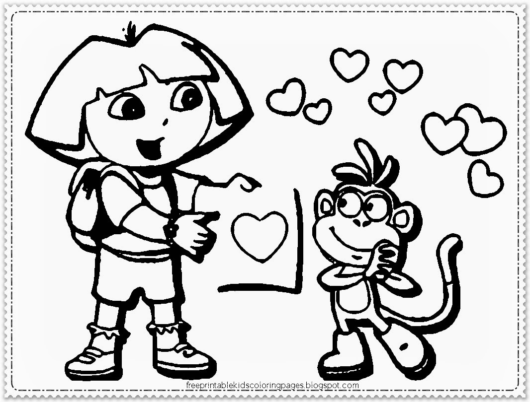 Printable Valentine Day Coloring Pages
 Free Printable Valentines Coloring Pages