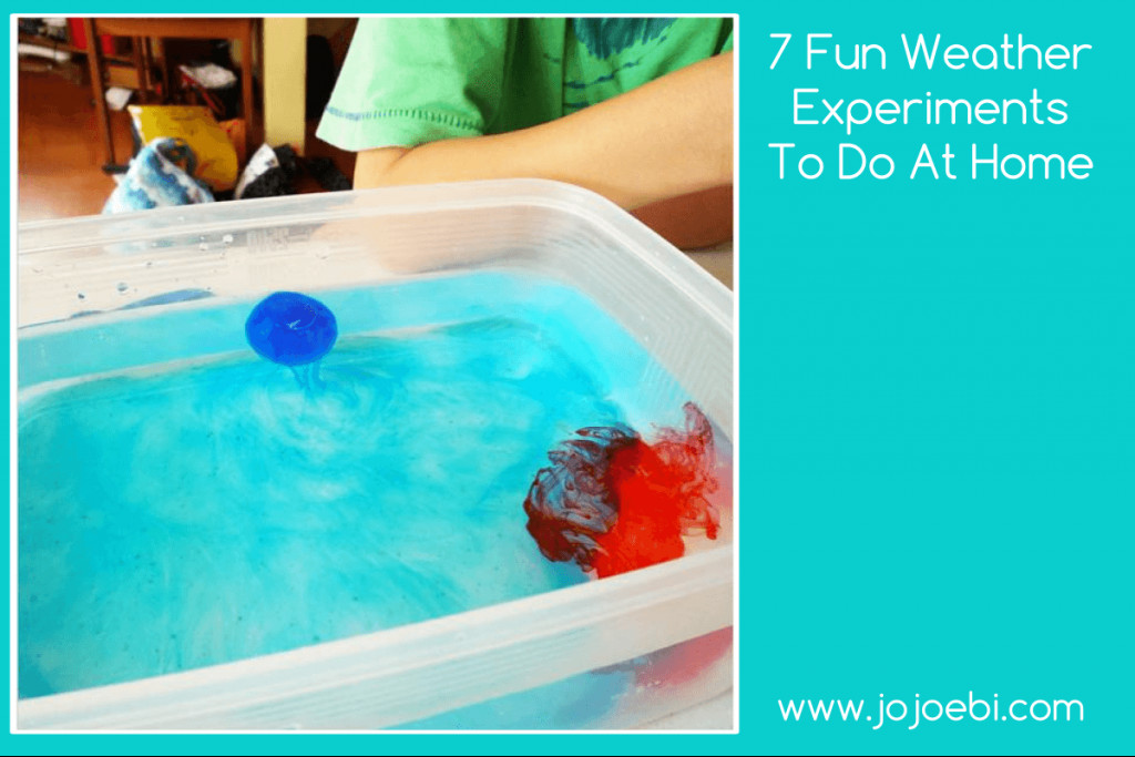 Projects To Do At Home For Kids
 7 fun weather experiments to do at home jojoebi