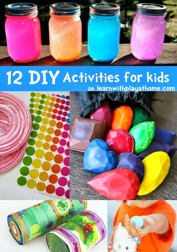 Projects To Do At Home For Kids
 Learn with Play at Home 12 fun DIY Activities for kids