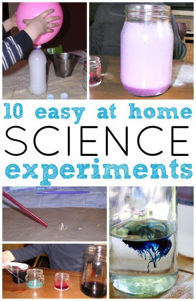Projects To Do At Home For Kids
 Home Science Experiments for Kids