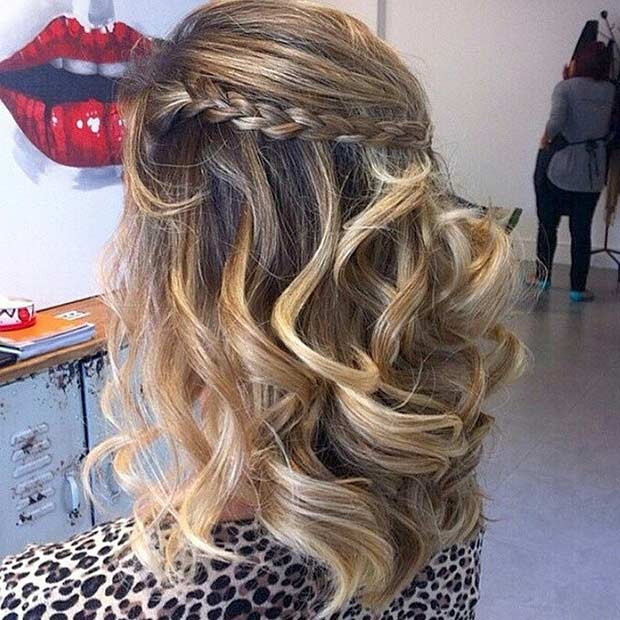 Prom Hairstyle Curls
 31 Half Up Half Down Prom Hairstyles