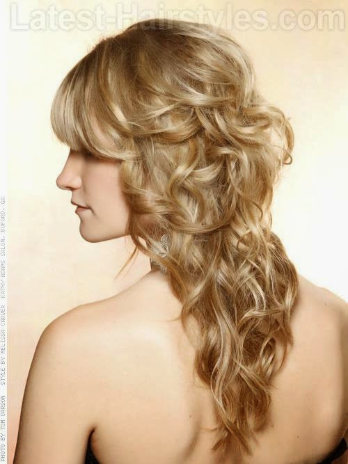 Prom Hairstyle Curls
 Curly Prom Hairstyles in Simple Steps