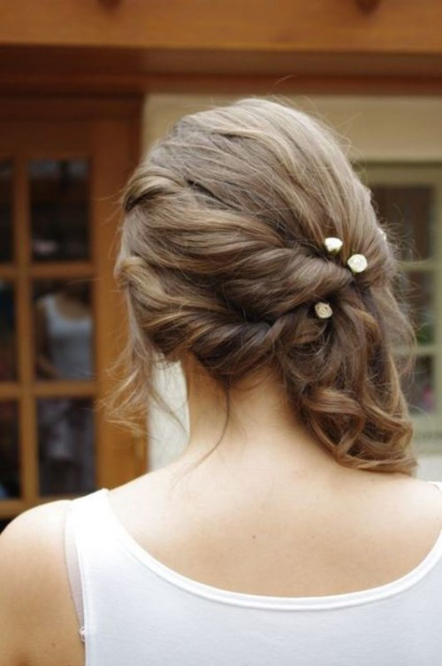 Prom Hairstyle To The Side
 53 Most Gorgeous Prom Night Hairstyles Styleoholic
