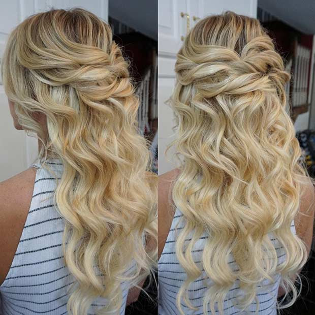 Prom Hairstyles Down
 31 Half Up Half Down Prom Hairstyles Page 2 of 3