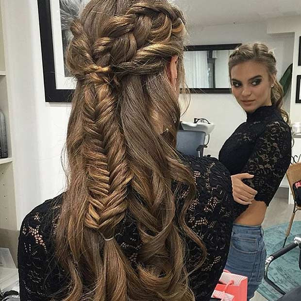 Prom Hairstyles Down
 31 Half Up Half Down Prom Hairstyles
