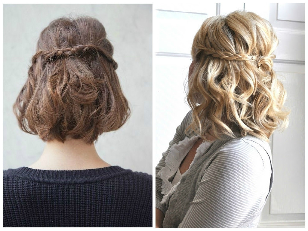 Prom Hairstyles Down Short Hair
 15 Best Ideas of Prom Updos For Short Hair