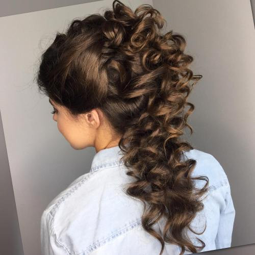Prom Hairstyles Down Short Hair
 40 Diverse Home ing Hairstyles for Short Medium and
