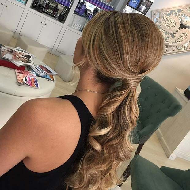 Prom Hairstyles Ponytail
 2186 best StayGlam Hairstyles images on Pinterest
