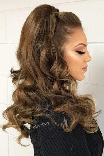 Prom Up Hairstyle
 Try 42 Half Up Half Down Prom Hairstyles
