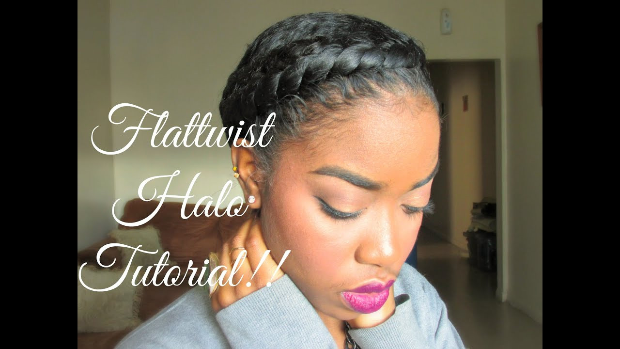 Protective Natural Hairstyles For Short Hair
 Natural Hair Protective Styling Halo Tutorial