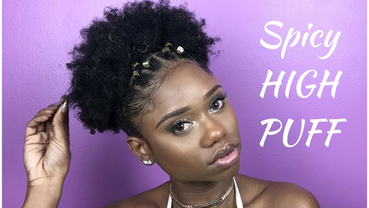Puff Hairstyles For Short Natural Hair
 Hairstyle For SHORT MEDIUM 4c b a NATURAL HAIR