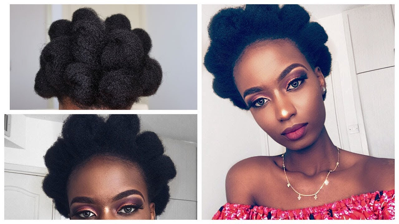 Puff Hairstyles For Short Natural Hair
 Afro Puff Out 4c Natural Hair Natural Hairstyles