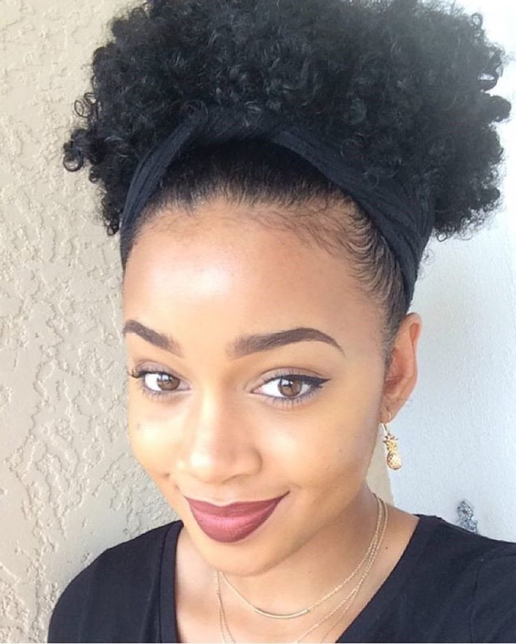 Puff Hairstyles For Short Natural Hair
 165 best PERFECT PUFF images on Pinterest