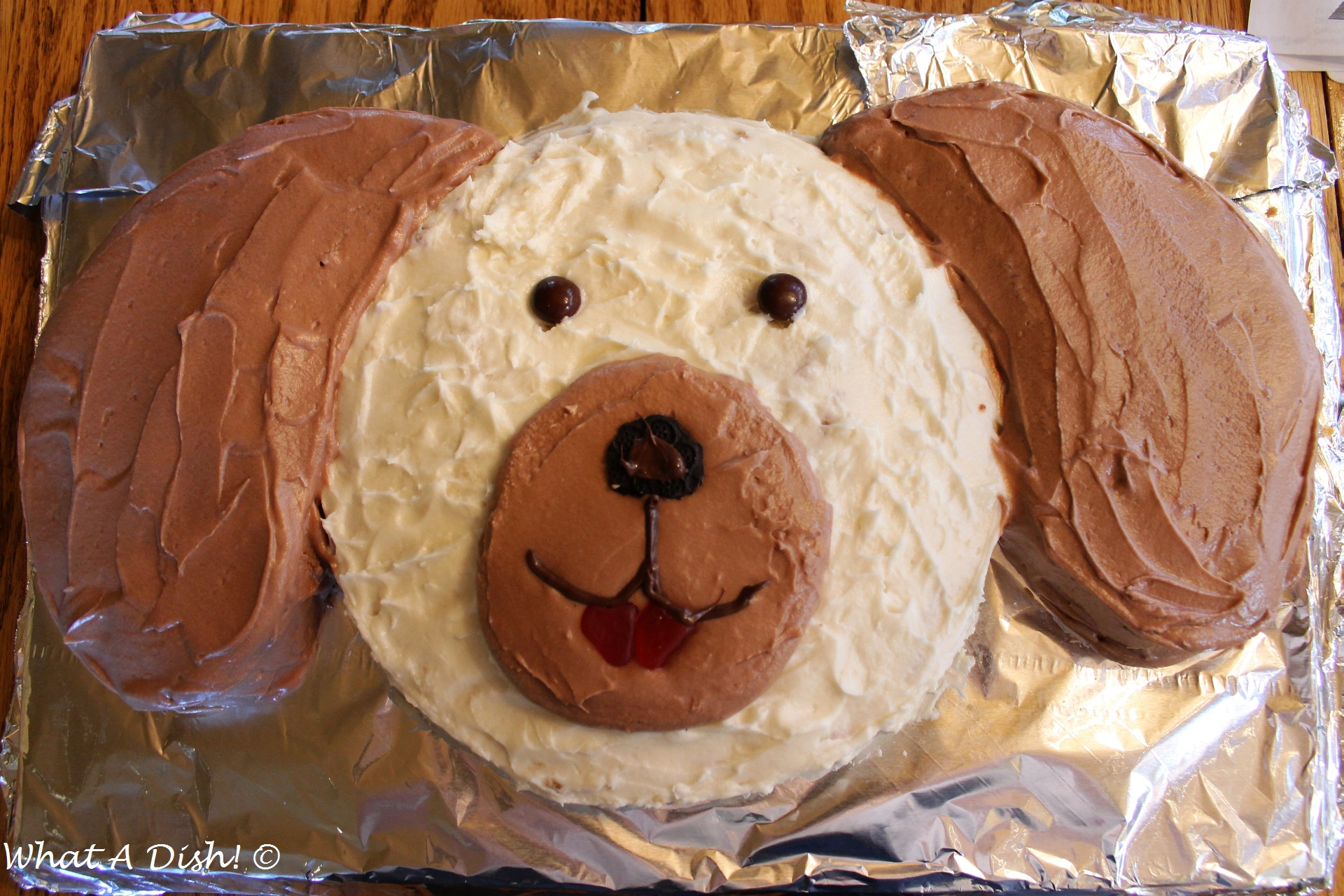 Puppy Birthday Cake Recipe
 What A Dish Puppy Dog Birthday Cake