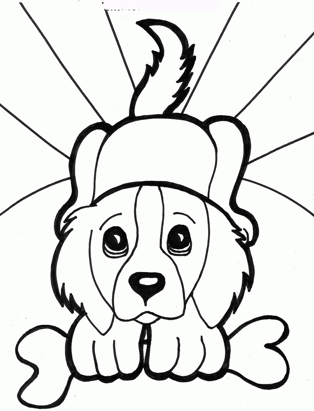Puppy Coloring Pages For Kids
 Printable Dogs Coloring Pages To Kids