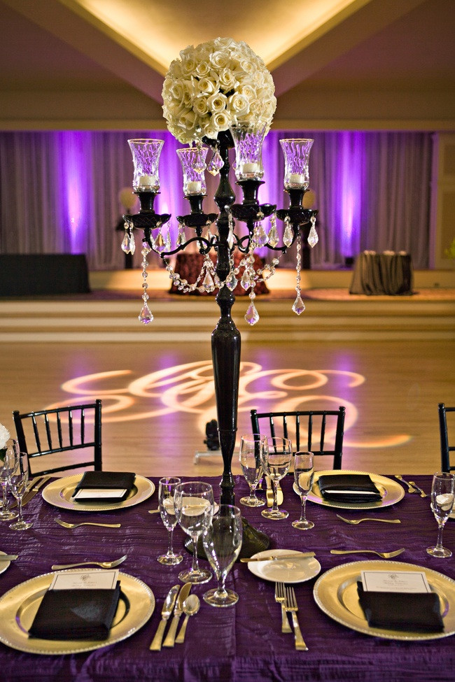Purple And Gold Wedding Theme
 Monic s blog Gold Masquerade Black Jeweled Wedding