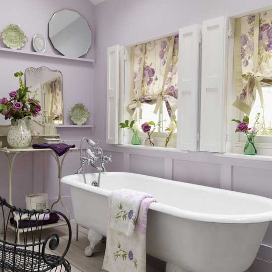 Purple Bathroom Decor
 33 Cool Purple Bathroom Design Ideas DigsDigs
