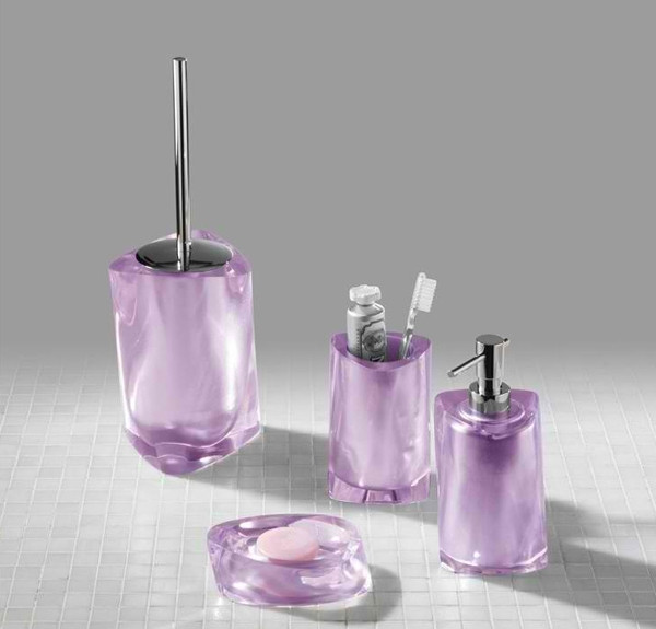 Purple Bathroom Decor
 Elegant & Sophisticated Purple Bathroom Accessories