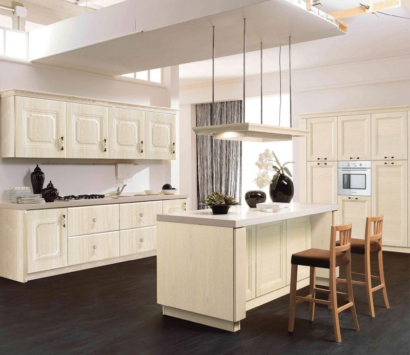 Pvc Kitchen Cabinets
 Jisheng PVC series kitchen cabinet with thermofoil