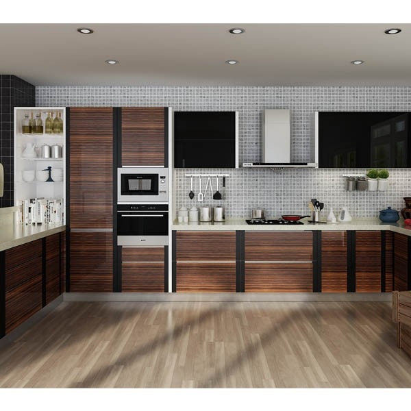 Pvc Kitchen Cabinets
 Kenya Modular Project Affordable Modern U shaped PVC