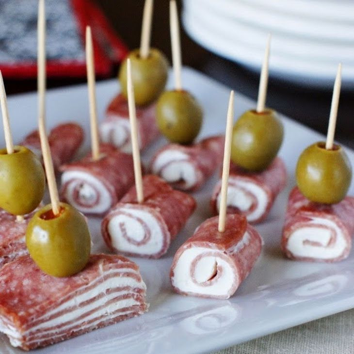 Quick And Easy Appetizers For Party
 Quick Salami & Cream Cheese Bites