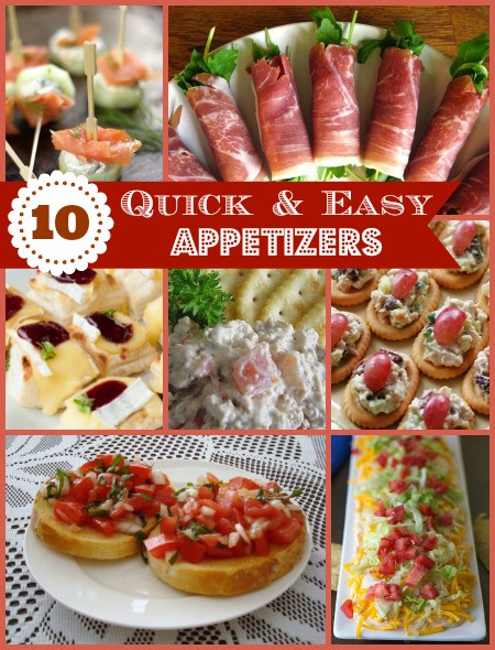 Quick And Easy Appetizers For Party
 10 Best Party Appetizers Made in Minutes