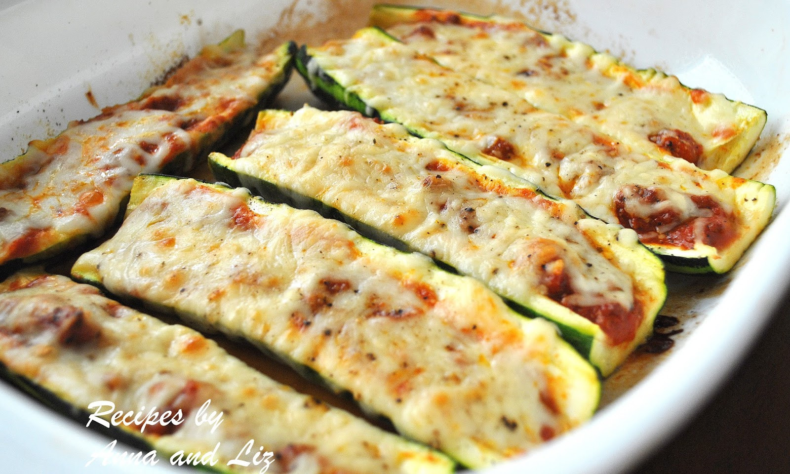 Quick And Easy Dinners For Two
 Zucchini Stuffed with Bolognese and Cheese 2 Sisters