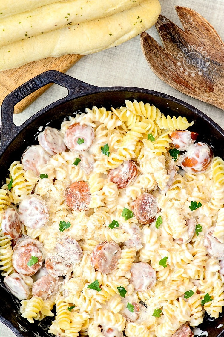 Quick And Easy Dinners For Two
 Spicy sausage Alfredo Recipe
